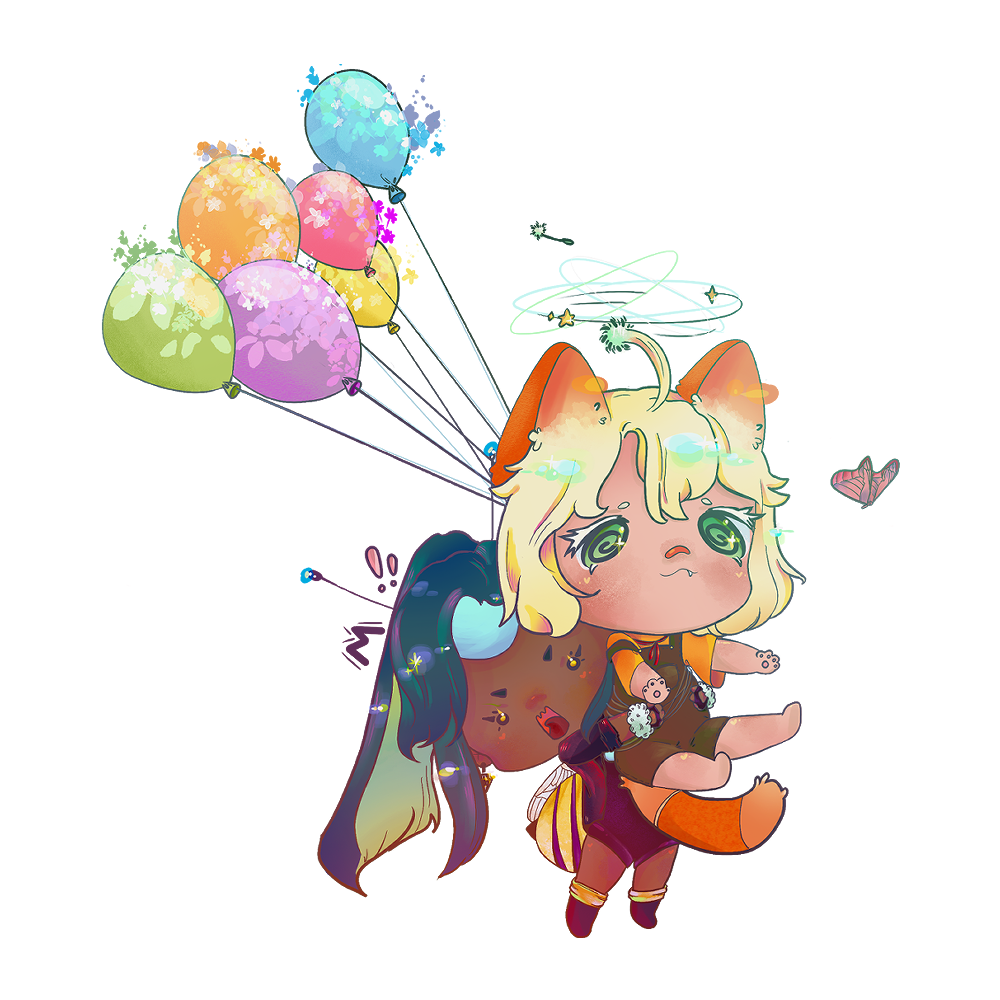 Multiple Character PNG $50 - (+$20 per character)