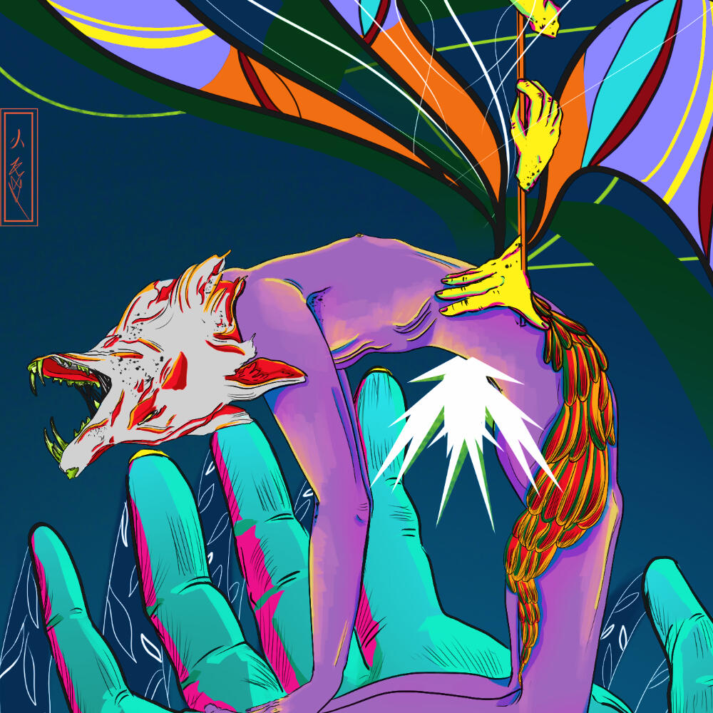 Lineart Complex Art/ Horror Mecha ($100 blk/white, $150- $200 for color depending on lineart complexity and color complexity )